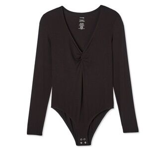 Staple Basic Black Long Sleeve Bodysuit, brand new condition.